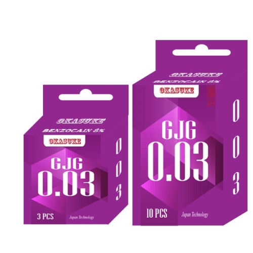 Bao Cao Su 0.03 Gai (Hộp 3 cái) 